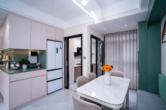 松湖云錦96㎡簡(jiǎn)約裝修，與生活對(duì)話，讓家更懂你